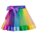 Grace Karin Girls Layered Tiered Rainbow Ribbon Tutu Dance Ballet Skirt 1~9Years CL010494-1